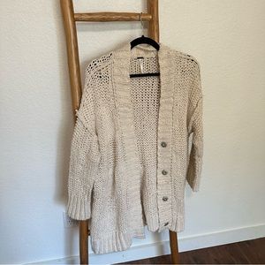 Free People oversized cardigan